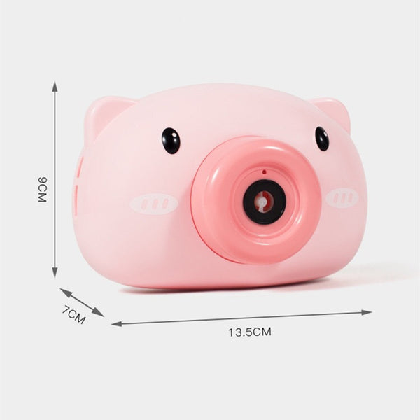 Cute piggy automatic bubble camera yc23146