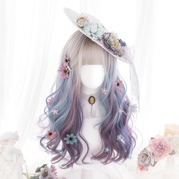 lolita fashion style gradient wig yc23148