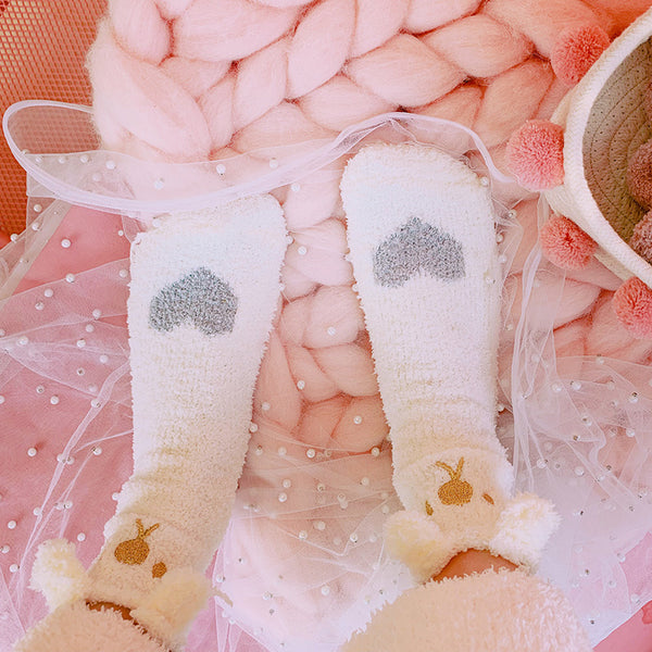 love cat plush cotton socks YC23993