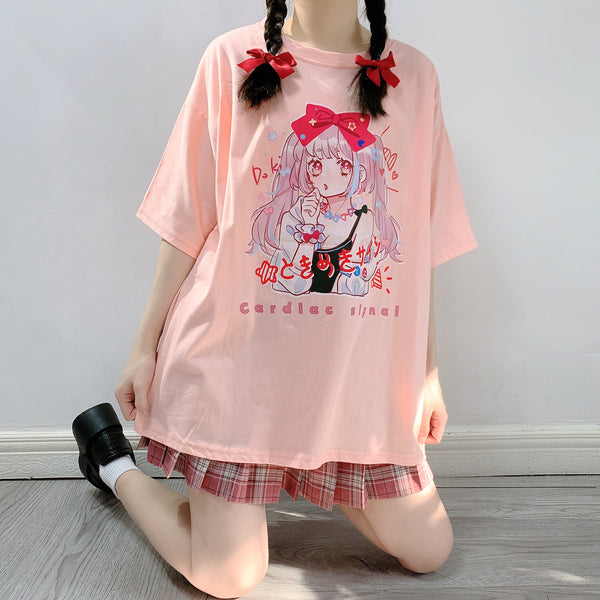 Japanese cute girl T-shirt YC24158