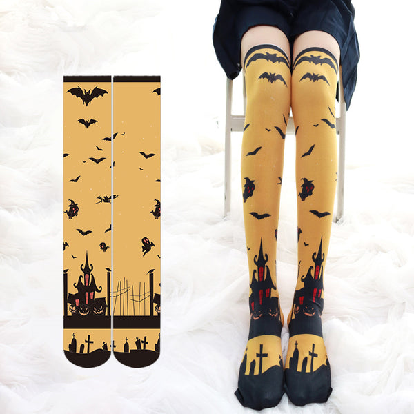 Halloween element fashion socks yc23652