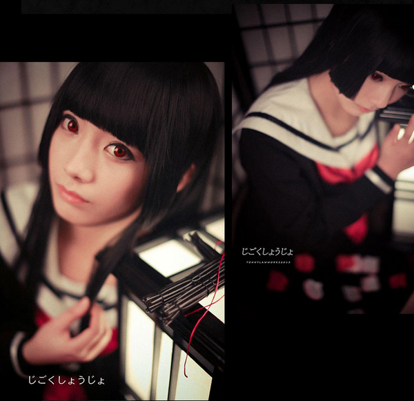 Hell Girl cosplay Sailor uniform yc20685