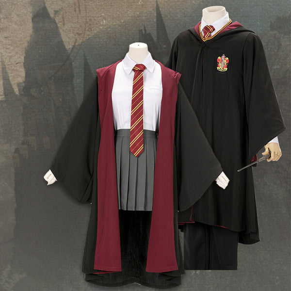 Harry Potter Gryffindor school uniform cosplay costume set yc23614