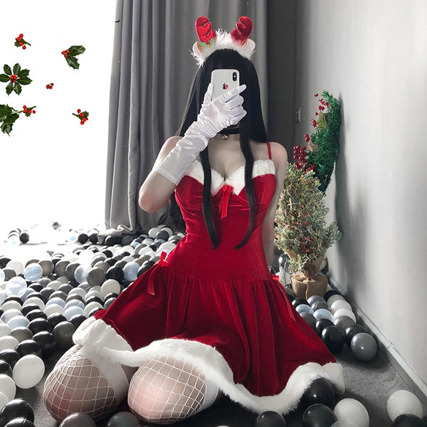 Sexy maid christmas dress yc23811