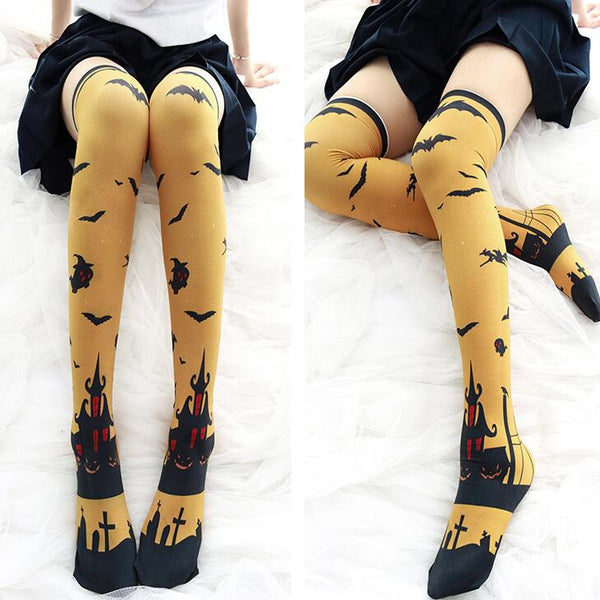 Halloween element fashion socks yc23652