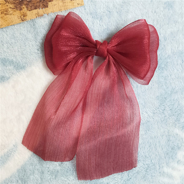 lolita bowknot hair accessories hair clip yc23481