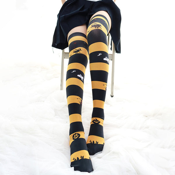 Halloween element fashion socks yc23652