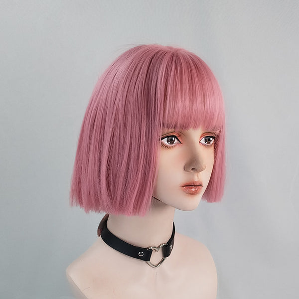 Fashion sweet short straight wig yc23680