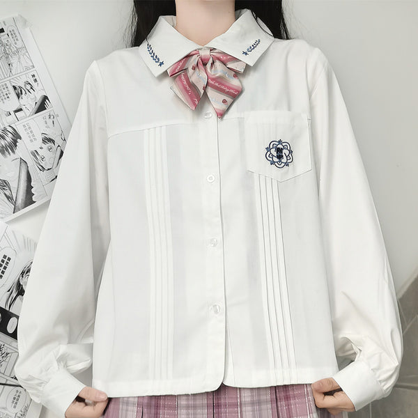 jk uniform plaid skirt suit yc50219