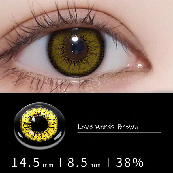 Anibiu cosplay color CONTACT LENSES (TWO PIECES) yc24795