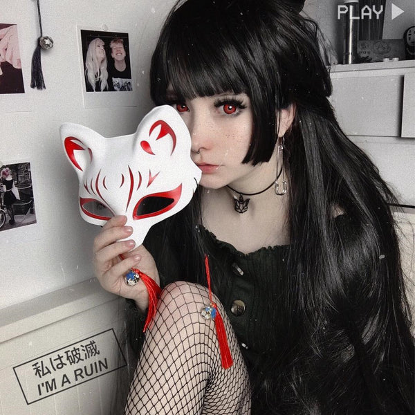 Hell Girl cosplay wigs yc20758