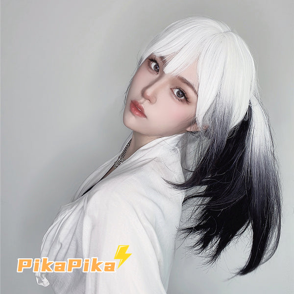 Gothic girl white wig yc24768