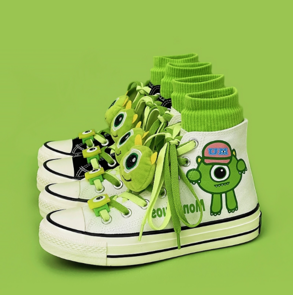Green cartoon shoes YC50028