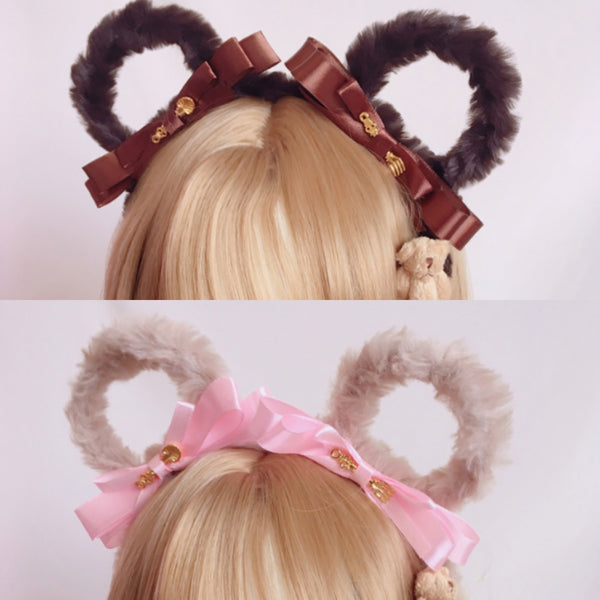 Lolita bear ear headband YC23974