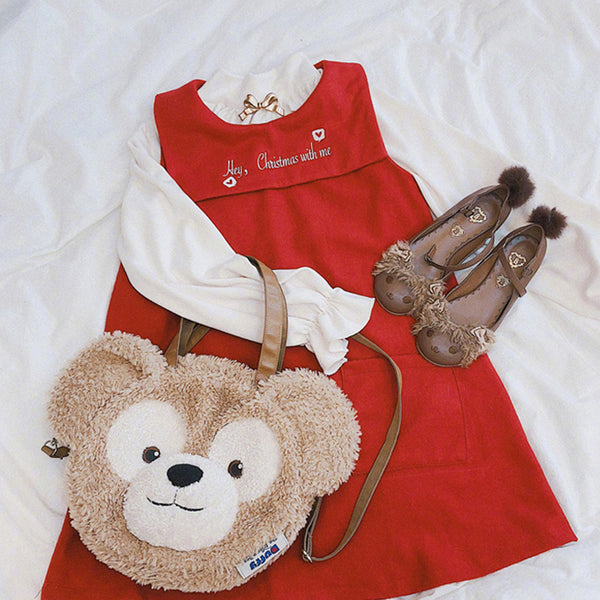 Christmas cute vest dress yc20739