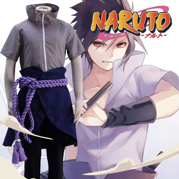 Naruto Uchiha Sasuke cosplay costume yc23548