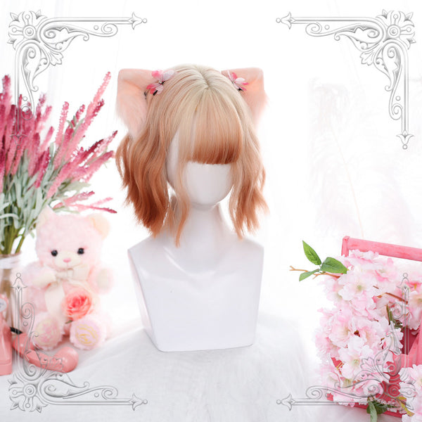Harajuku lolita cute short wig yc23242