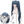 Load image into Gallery viewer, Cosplay blue ponytail wig yc20693

