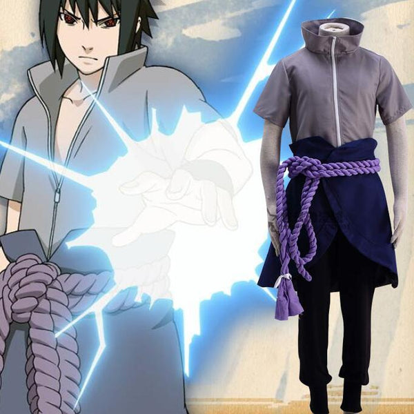 Naruto Uchiha Sasuke cosplay costume yc23548