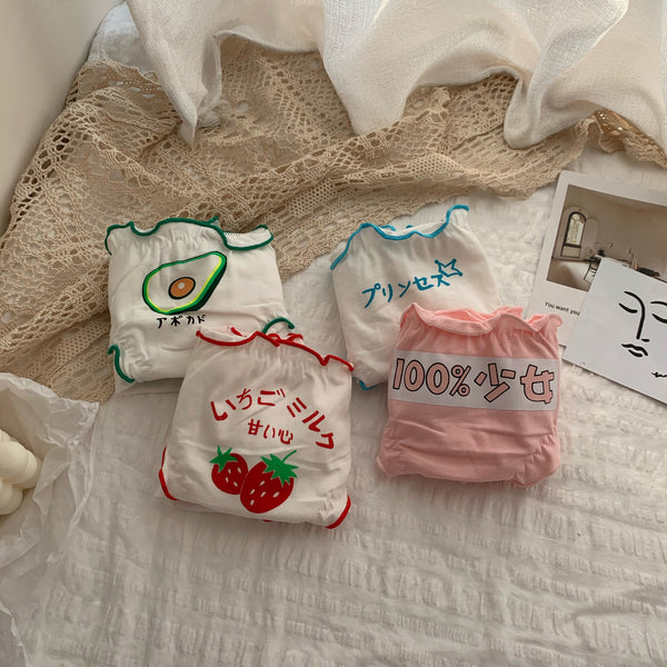 Japanese cute strawberry briefs yc22842