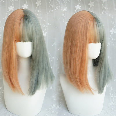 Lolita colorblock wigs yc20641