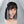Load image into Gallery viewer, Fashion black gray mixed color wig yc23337
