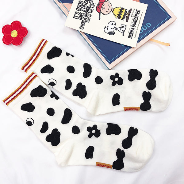 Fashion cute cartoon cotton socks yc23458