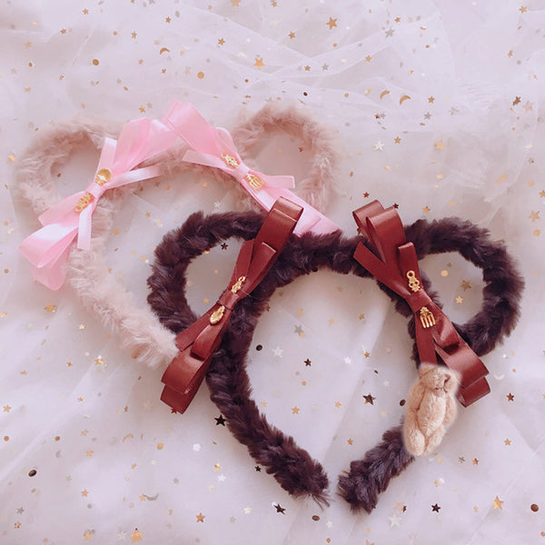 Lolita bear ear headband YC23974