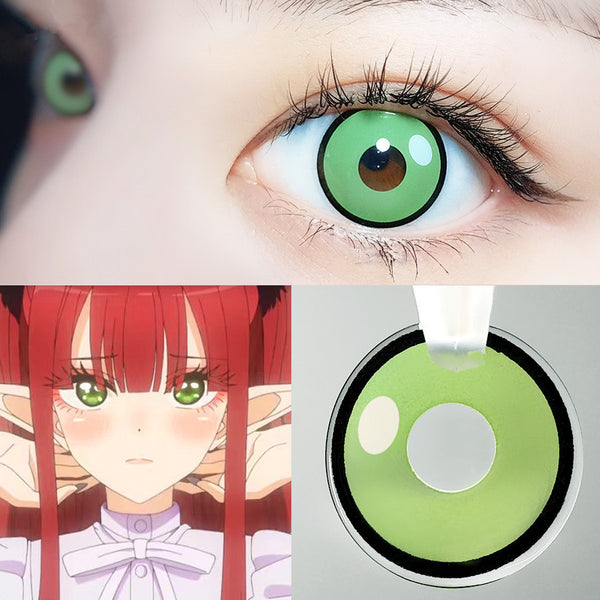 Sea Dream Green contact lenses (two pieces) yc50175