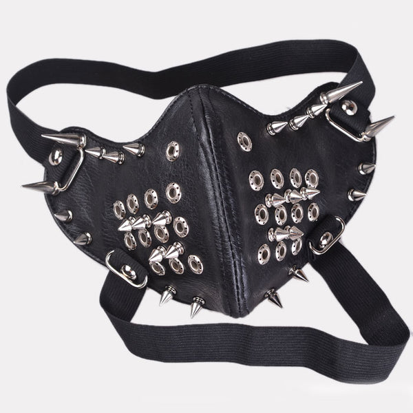 Punk rivet fashion mask yc23062