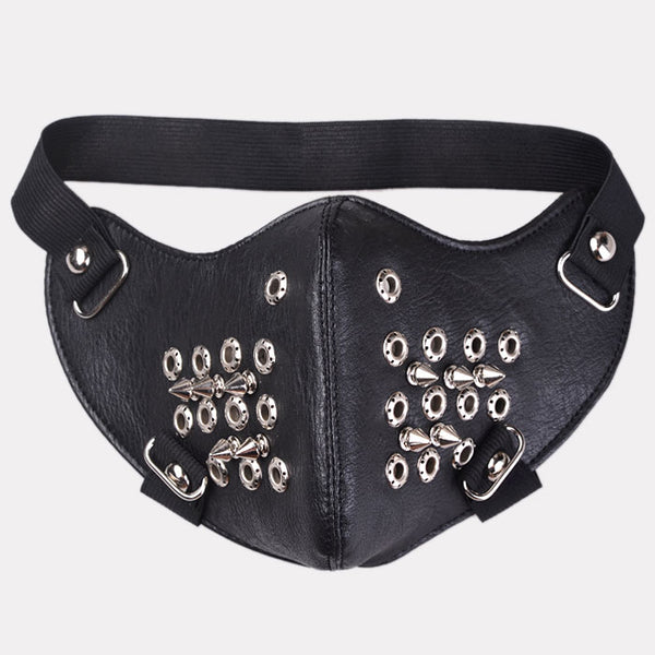 Punk rivet fashion mask yc23062