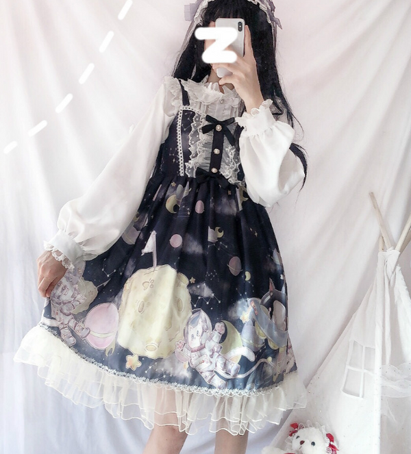 Lolita cat gradient jsk dress yc22783