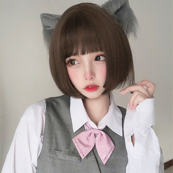 Daily lolita short straight wig YC50040