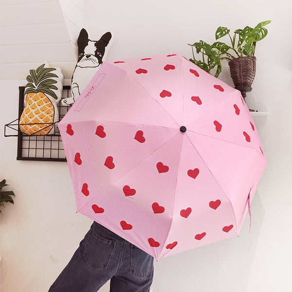 Pink love umbrella yc21139