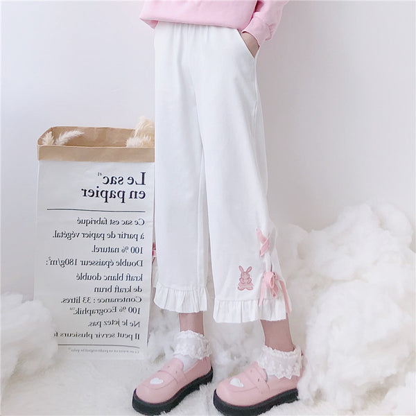 Japanese cute rabbit pants yc21090