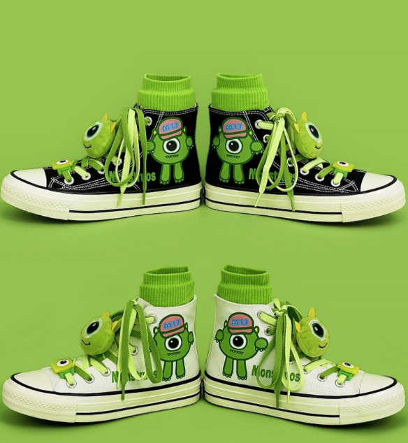 Green cartoon shoes YC50028
