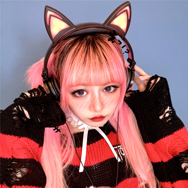 Harajuku Unicorn & Cat Headphones YC24061