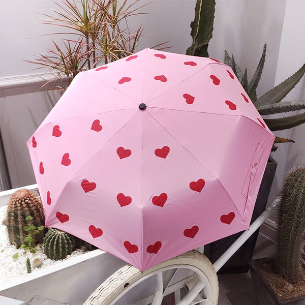 Pink love umbrella yc21139