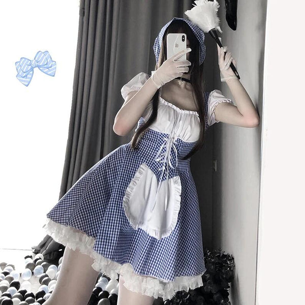 Sexy cute cos maid outfit YC23720