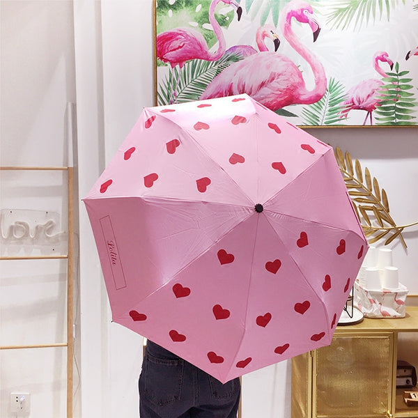 Pink love umbrella yc21139