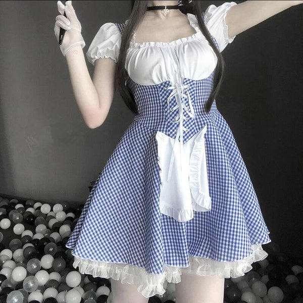 Sexy cute cos maid outfit YC23720
