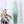 Load image into Gallery viewer, Onmyoji green gradient cos wig yc23430
