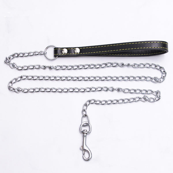 Japanese leather collar yc21180