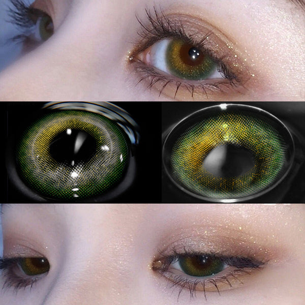 Starry Green CONTACT LENS (TWO PIECES) YC23200