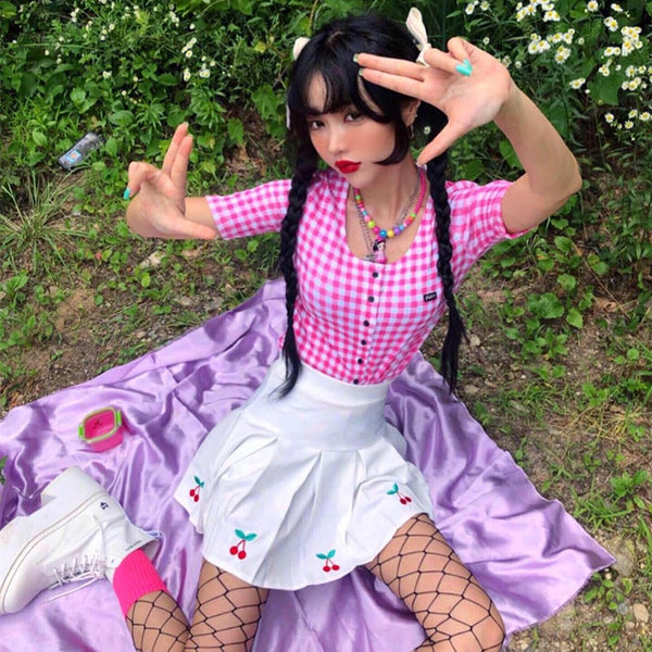 Lolita Cherry Skirt     YC21489