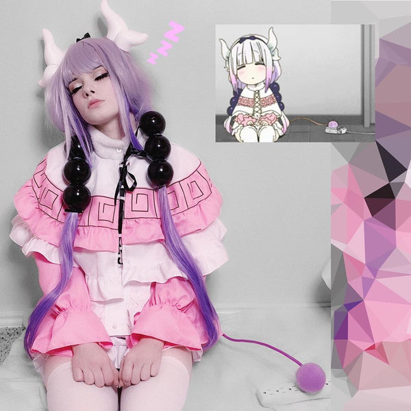 KannaKamui cosplay Gradient purple wig yc20694