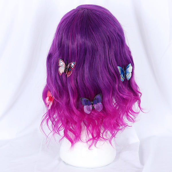 Lolita purple red wig  YC24017