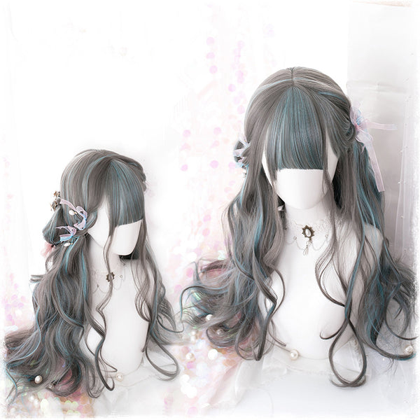 lolita harajuku gradient curly wig yc23177