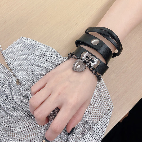 Dark Punk Hip Hop Bracelet yc22844
