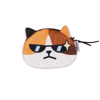 Cute cat expression purse YC20905